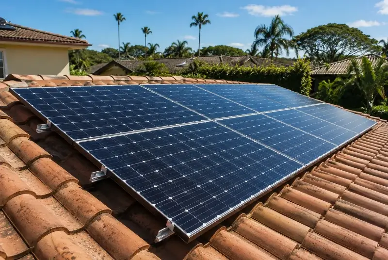 Installation de panneaux solaires au Lion-d'Angers